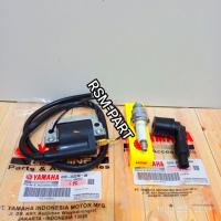 ราคา IGNITION 3 รายการ COIL + SPARK PLUG + SPARK PLUG CAP YAMAHA RX KING, RX K, RX SPECIAL, RX YT ORIGINAL (42123800903)