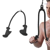 ราคา เชือกออกกำลังกายสำหรับไบเซ็บและทริเซ็บ มีการจัดวางด้ามจับที่เหมาะสม (41926124885)