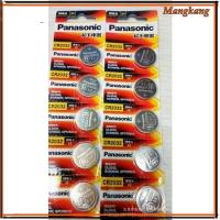 ราคา พร้อมส่ง! 1แผงมี5ก้อน แบตเตอรี่ลิฟต์ Panasonic/Panasonic CR2032 2032 แบตเตอรี่การ์ด 3V 5 ชิ้นต่อบอร์ด กุญแจรถ (29610152765)