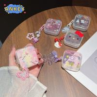 ราคา For Xiaomi Air 2se / Mi True Wireless Earbuds 2 Basic Transparent Earphone Silicone Case Earbuds Pink Flower Shockproof Soft Protective Headphone Cover Headset Skin with Hook (41201669704)