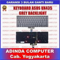 ราคา Asus Zenbook 14 UX435 U4800 UX435EA UX435EG U4800EG คีย์บอร์ดแบ็คไลท์สีเทา (42271591089)