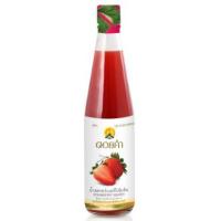 ราคา ดอยคำ น้ำสตรอว์เบอร์รีเข้มข้น 500 มล. ( 1 ขวด ) EXP : 01/10/26 (3149086217)