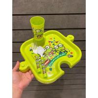 ราคา ชุดจานอาหาร เซตจานช้อนส้อมแก้ว ลิขสิทธิ์แท้ Sanrio #คิตตี้ #เคโระ (28341011142)