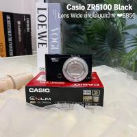 ราคา Used กล้องถ่ายรูปมือสอง CASIO ZR5100 Black รหัส BB56 กล้องฟรุ้งฟริ้งรุ่นฮิต เลนส์ Wide ถ่ายได้มุมกว้าง (21863046037)
