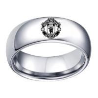 ราคา แหวนแมนยู man utd โลโก้ ทีมแมนเชสเตอร์ ยูไนเต็ด 8มม. สีเงินกลม manchester united (5631227920)