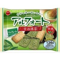 ราคา Bourbon Alfort Matcha Bag 126g เบอร์บอน แอลฟอร์ด มัตชา บีสกิตเคลือบช็อกโกแลต ชาเขียว คุกกี้เรือ (ถุงใหญ่126กรัม) (8053903088)
