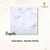 ราคา นิโคล หินอ่อน กระดานเค้กสีขาวฐานทาร์ตเค้ก (41874569887)