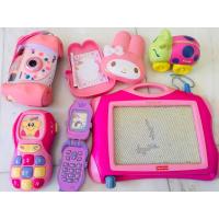 ราคา ขายเหมาๆ♥️รวมของเล่นสุดคิ้วทาสีชมพูหวาน 6 ชิ้น มือสองมีFP กระดานเขียนลบได้ Playskoolรถเข็นมือ กล่องมายเมโลดี้ Vtechกล (8570488319)