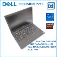ราคา DELL PRECISION 7710 INTEL i7-6820HQ AMD FirePro W5170m RAM16GB NVMe512GB 27-1 โน๊ตบุ๊คทำงาน (16275246023)