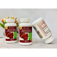 ราคา Trunature Grape Seed & Resveratrol 1 กระปุกมี 150 เม็ด ทานวันละ 1 เม็ด พร้อมอาหาร . (3639509183)