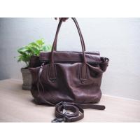 ราคา กระเป๋าหนัง CC DOUBLE O หิ้วได้ มีสายสะพาย สีน้ำตาลเข้ม มือสองของใช้เอง ใหม่มาก (1494308398)