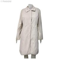 ราคา (CJ179) เสื้อโค้ทยาว ถอดตัวในได้ สีเบจ แบรนด์ ELLE PLANETE ไซส์ 40 อก 40“ ⭐️มือสองค่ะ⭐️ (40851706556)