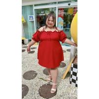 ราคา เดรสคนอ้วน อก48-56” #เดรสเปิดไหล่ #เดรสสาวอวบอ้วน (22914942747)