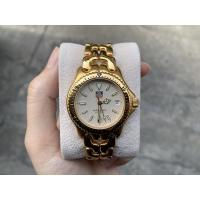 ราคา Tag Heuer S/el ก้างปลา Boy Size ใส่ได้ทั้งช/ญ ทองล้วน หน้าครีม ไม่มีตำหนิ สวยมาก (8001893925)