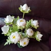 ราคา ดอกบัวพับกลีบ - ดินญี่ปุ่น (code ส่วนลดอยู่หน้าเพจ) (1647029138)