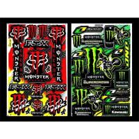ราคา Supercross Kawasaki สติ๊กเกอร์Racing สติ๊กเกอร์ติดรถ สติ๊กเกอร์แต่งรถมอเตอร์ไซค์ บิ๊กไบค์ ติดรถยนต์ หมวกกันน็อค (19353846401)