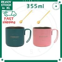 ราคา 2 In 1Starbucks แก้วสแตนเลส Limited Edition แก้ว Starbucks Camping Mug Couple Cup Cawan Christmas Present (23743304573)