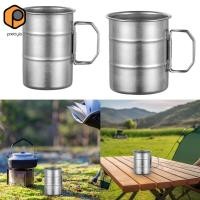 ราคา แก้วตั้งแคมป์พับได้ แก้วน้ำพับเก็บได้พร้อมที่จับ แก้วกาแฟและถ้วยชาพกพาสะดวก (41419917300)