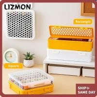 ราคา กล่องเก็บเครื่องเขียน ลิซมอน พร้อมฝาปิด ออแกไนเซอร์ตั้งโต๊ะในครัวเรือน, ที่วางแต่งหน้าสี่เหลี่ยม/สี่เหลี่ยมพลาสติก (28643112992)