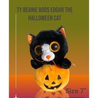 ราคา แมว Ty Beanie Boos Edgar the Halloween Cat (24579023382)
