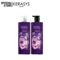 ราคา KERASYS ELEGANCE AMBER PERFUMED SHAMPOO+CONDITIONER (8140625659)