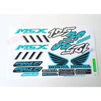 ราคา สติกเกอร์ HONDA MSX 125 SF สีฟ้า ปี 2018 รุ่น 6 สีสวย คุณภาพดี ราคาถูกที่สุด (14395279002)