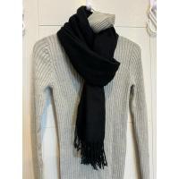 ราคา ผ้าพันคอกันหนาว มือสอง UNIQLO HEATTECH สีดำล้วน SC-UN005 (27256510688)