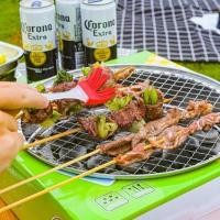 ราคา เตาย่างพกพา เตาปิ้งย่างถ่าน กระทะปิ้งย่าง เตาปิ้งย่างแบบถ่าน ตะแกรงย่าง เตาปิ้งย่าง เตาปิ๊กนิ๊ก สะดวกใช้งานง่าย ปลอดภัย (26221225842)