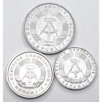 ราคา เหรียญ East Germany (DDR), 1-10 Pfennig, 1968-1983, Aluminium, 3 Coins LOT, จำนวน 3 เหรียญ Free Shipping ส่งฟรี (24924514007)