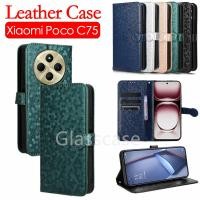 ราคา ปลอกสําหรับ Xiaomi Poco C75 C65 C61 C 75 C 65 C 61 PocoC75 PocoC65 PocoC61 2024 พลิกหนังโทรศัพท์กรณีกันกระแทกป้องกันกรณีช่องใส่การ์ดกระเป๋าสตางค์วงเล็บปลอกปกหลัง (24788265115)