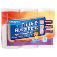 ราคา SMARTER สมาร์ทเตอร์กระดาษอเนกประสงค์แพค 6ม้วน [8853474071074] (43273003927)