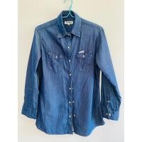 ราคา เสื้อเชิ๊ตผู้หญิง มือสอง สภาพดี ยี่ห้อ Wrangler size M (23478312108)