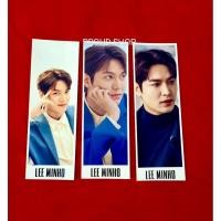 ราคา LEE MINHO ที่คั่น หนังสือ ลี มินโฮ งานแฮนเมด เซ็ท 3 ชิ้น #Bookmark #ที่คั่น #ดาราเกาหลี #ของสะสม #ลีมินโฮ (43814932889)