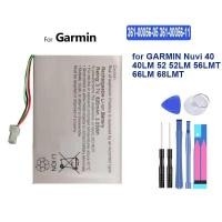 ราคา แบตเตอรี่ for GARMIN Nuvi 40 40LM 52 52LM 56LMT 66LM 68LMT batteria 361-00056-05 361-00056-11 (28481387410)