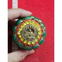 ราคา ลูกกริ่ง วัดพระแก้ว ทวังหน้า ฝังพลอย สมเด็จพุฒจารโต ลงทอง ฝังพลอย (25212136540)