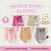 ราคา ผ้าห่มฮู้ดเด็ก Minky Dot Soft (43321361195)
