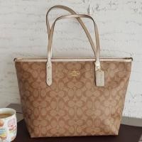 ราคา Coach tote zip baggg (1476989884)