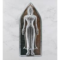 ราคา พระปางเปิดโลก จิ๋ว เนื้อชินตะกั่ว ความสูง 2.5 ซม. (ไม่อัดกรอบ) (3871593402)