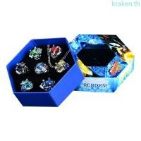ราคา 7Pcs/Set Fashion Jewelry Rings Katekyo Hitman Reborn Vongola Anime Alloy Rings (29119535544)