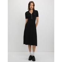 ราคา [Pomelo] ชุดเดรสโปโลคอปกมีซิป / Ribbed Zip Polo Dress (44269277854)