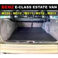 ราคา แผ่นท้ายรถ BENZ E-CLASS Estate VAN W124 / W210 / W211 / W212 / W213 แผ่นปูท้ายรถยนต์ กระดุมเม็ดเล็ก (19122252456)