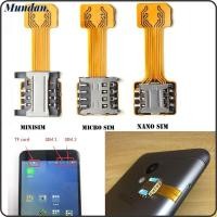 ราคา MUNDAN Dual SIM Card Adapter Universal Geek โทรศัพท์ Android Nano Cato (43026689680)
