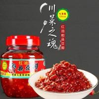 ราคา เต้าเจี้ยว ซอสปรุงรส เตี้ยวเจี้ยวเสฉวน 500 กรัม ซอสจีน 豆瓣酱 红油郫县 (19086010823)