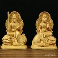 ราคา Puxian พระโพธิสัตว์ Leqing หัตถกรรมในครัวเรือน Manjusri พระพุทธรูปบูชาไม้แกะสลัก Boxwood เครื่องประดับขนาดเล็ก U9K (44026690814)