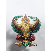 ราคา หลวงปู่กุน วัดหนองนกไข่ พญาครุฑศิลป์ มหาอำนาจ ลงยา (KA477) (28418474111)