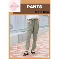 ราคา กางเกงสแล็ค ขาเรียว GLACIER (มือสองงานคัด สภาพใหม่) (24329445429)