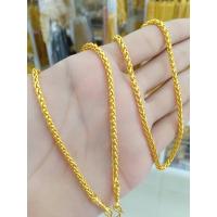 ราคา #สร้อยคอเศษทองหุ้มลายหางกระรอก (22281301005)