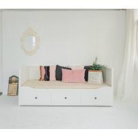 ราคา ขายโซฟาเบดจาก IKEA มือสอง sofa bed ikea Hemnes ดึงออกมาใส่ฟูก 6 ฟุตได้เลย (25658550372)