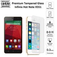 ราคา LAYAR กระจกนิรภัยระดับพรีเมียม Infinix Hot Note 1 X551 HP Anti-Scratch Screen Guard Protector Tempered (9719218074)