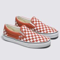 ราคา VANS SLIP ON CHECKERBOARD THEORY BURNT OCHRE SNEAKERS สินค้ามีประกันแท้ (19393919987)
